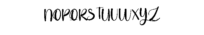 Yumatia Graduates Font UPPERCASE