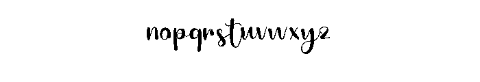 Yumatia Graduates Font LOWERCASE