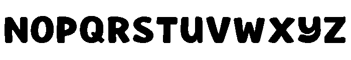 Yumelo Regular Font LOWERCASE