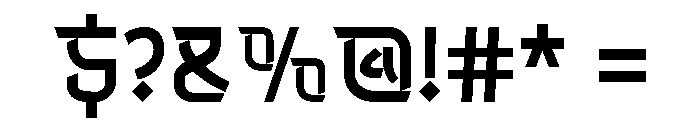 Yumikaze Regular Font OTHER CHARS
