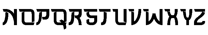 Yumikaze Regular Font UPPERCASE