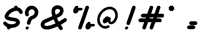 Yummy Bread Font OTHER CHARS