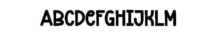 Yummy Pumpkin Font UPPERCASE
