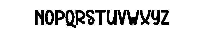 Yummy Pumpkin Font UPPERCASE