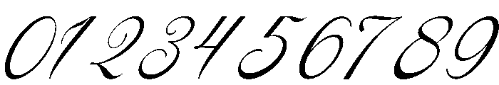 Yureika Glasious Italic Font OTHER CHARS