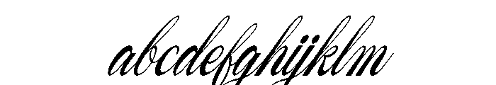 Yureika Glasious Italic FONT