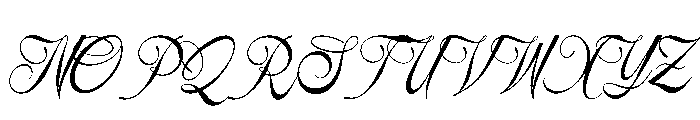 Yureika Glasious Font UPPERCASE