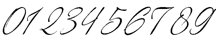 Yureliya Italic Font OTHER CHARS