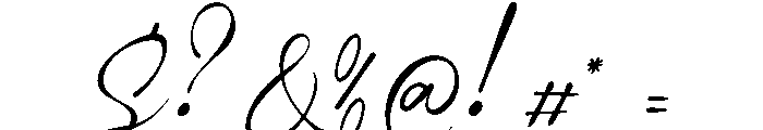 Yureliya Font OTHER CHARS