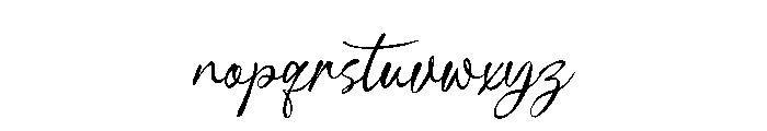 Yureliya Font LOWERCASE