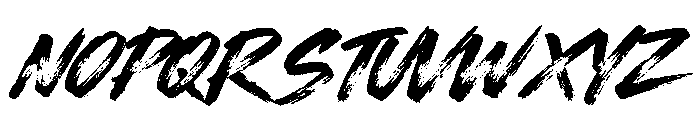 Yusfe'ok Font UPPERCASE