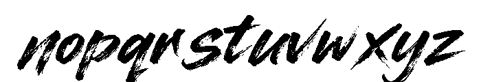 Yusfe'ok Font LOWERCASE