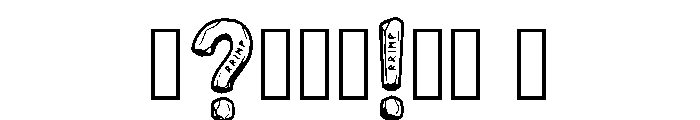 Yusif Regular Font OTHER CHARS