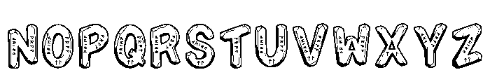 Yusif Regular Font UPPERCASE