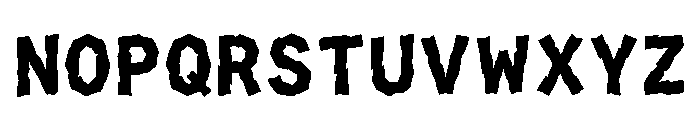 Yuth Regular Font LOWERCASE