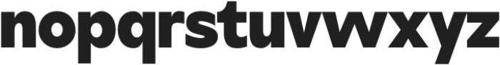 Yukita Sans Black otf (900) Font LOWERCASE