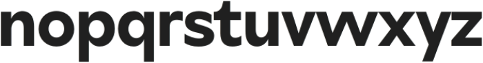 YukitaSans-Bold otf (700) Font LOWERCASE
