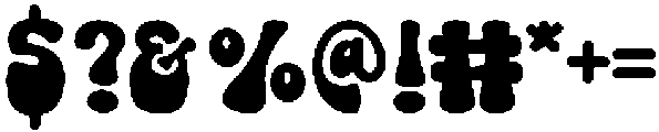 Yule Cool Regular otf (400) Font OTHER CHARS