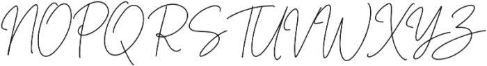 Yuliantty Signature Regular otf (400) Font UPPERCASE
