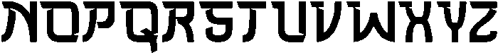 Yumikaze Regular otf (400) Font UPPERCASE