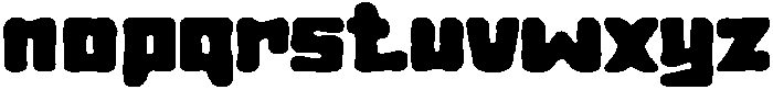 Yummy Chunk otf (400) Font LOWERCASE