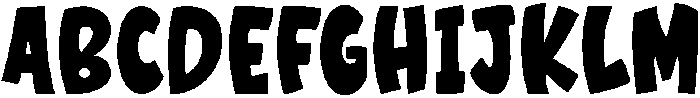 Yummy otf (400) Font UPPERCASE