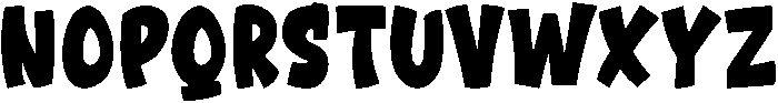 Yummy otf (400) Font LOWERCASE