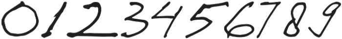 Yuqato Handwriting Regular otf (400) Font OTHER CHARS