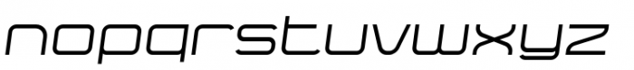 Yumi Medium Oblique Font LOWERCASE