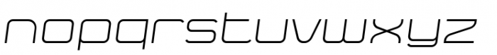 Yumi Normal Oblique Font LOWERCASE