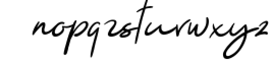 Yuminika - Handwritten Font 1 Font LOWERCASE