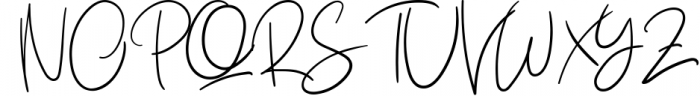 Yuminika - Handwritten Font Font UPPERCASE