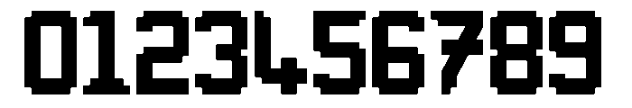 YUPIX Bold Font OTHER CHARS