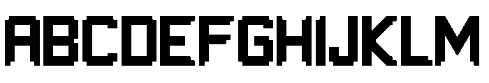 YUPIX Bold Font UPPERCASE