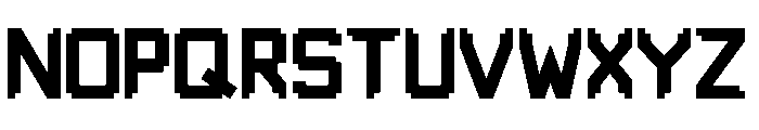 YUPIX Bold Font LOWERCASE