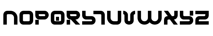 Yukon Tech Semi-Bold Font UPPERCASE