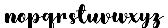 Yummy Font LOWERCASE