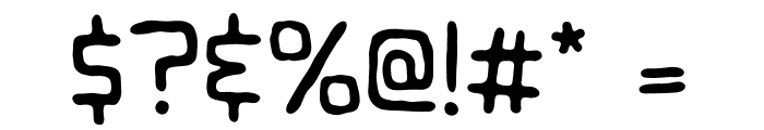 Yutiwa Font OTHER CHARS