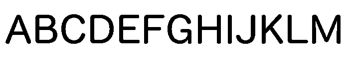 YuKyokasho Bold Font UPPERCASE
