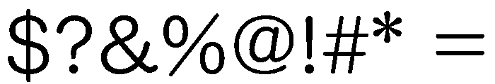 YuKyokasho Medium Font OTHER CHARS