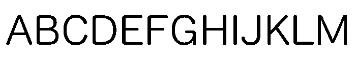 YuKyokasho Medium Font UPPERCASE