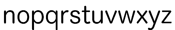 YuKyokasho Yoko Medium Font LOWERCASE