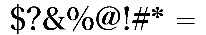 YuMincho Demibold Font OTHER CHARS
