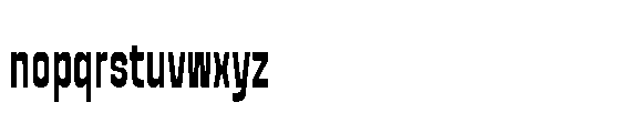 Yuedsans Bold Font LOWERCASE