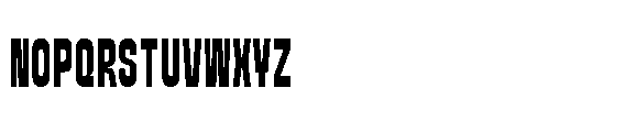 Yuedsans Extra Bold Font UPPERCASE