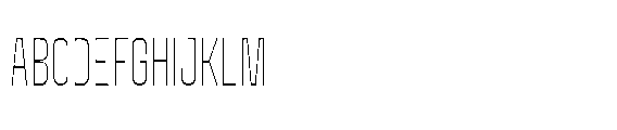 Yuedsans Extra Light Font UPPERCASE