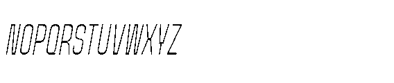 Yuedsans Light Italic Font UPPERCASE