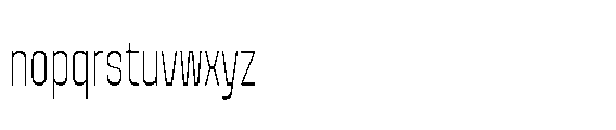 Yuedsans Light Font LOWERCASE