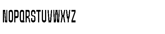 Yuedsans Semi Bold Font UPPERCASE