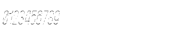 Yuedsans Thin Italic Font OTHER CHARS